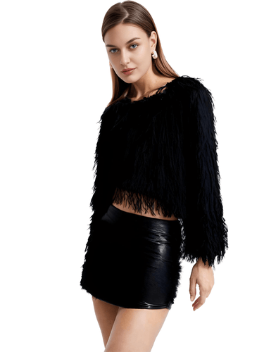 Autumn Winter Warm Women Faux Fur Coat Loose Plush Coat Female Fur Jacket -, Coats , Drestiny , Australia, Black, Blue, Brown, Coats, Deep Pink, FR, Green, Jackets, Khaki, L, Light Blue, Light Green, Light Purple, M, Orange, Pink, Purple, Red, S, United Kingdom, United States, White, XL, XXL, XXXL, Yellow , Drestiny , www.shopdrestiny.com